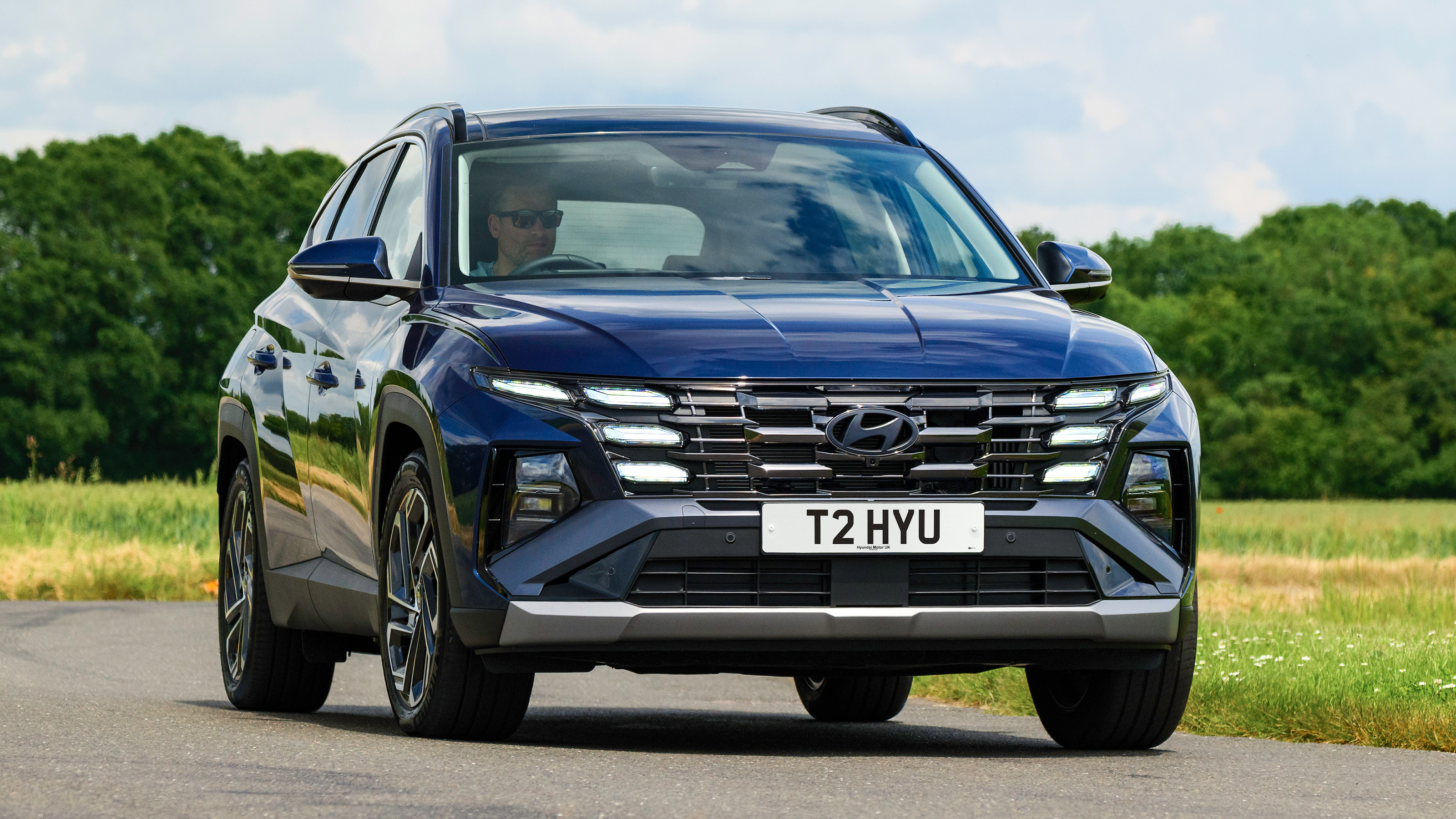 2026 Hyundai Tucson in urban environment