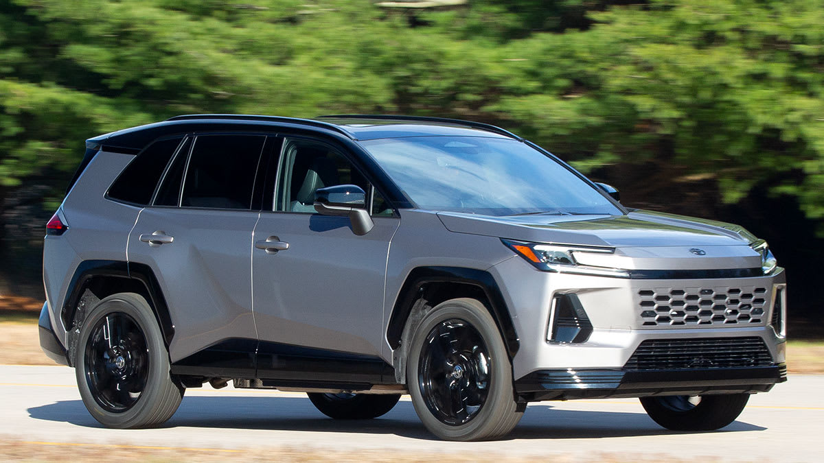 2026 Toyota RAV4 Hybrid on the road