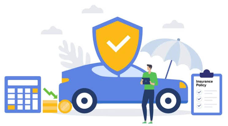 Driver comparing car insurance quotes on a laptop