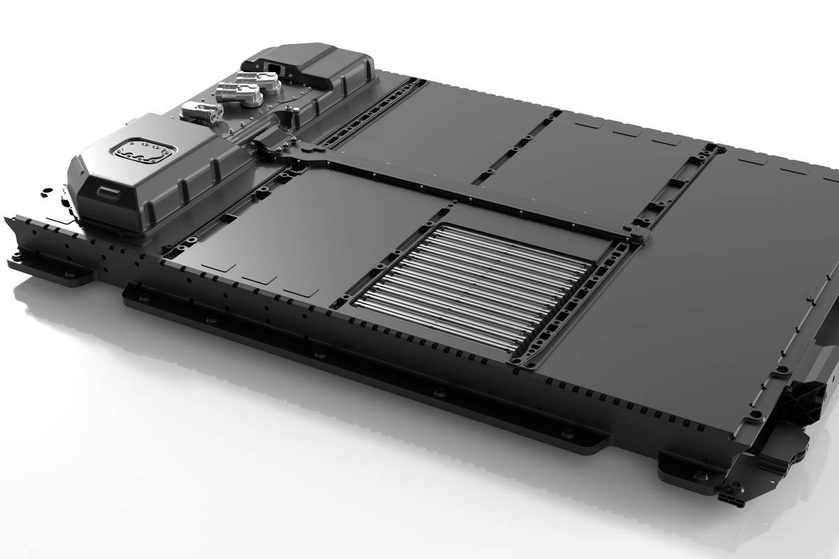 Solid-state battery technology concept for electric vehicles